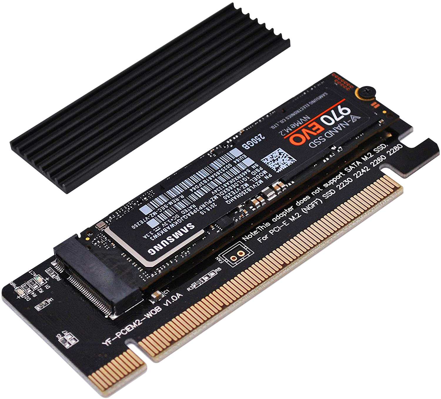Nvme ssd pcie adapter discount